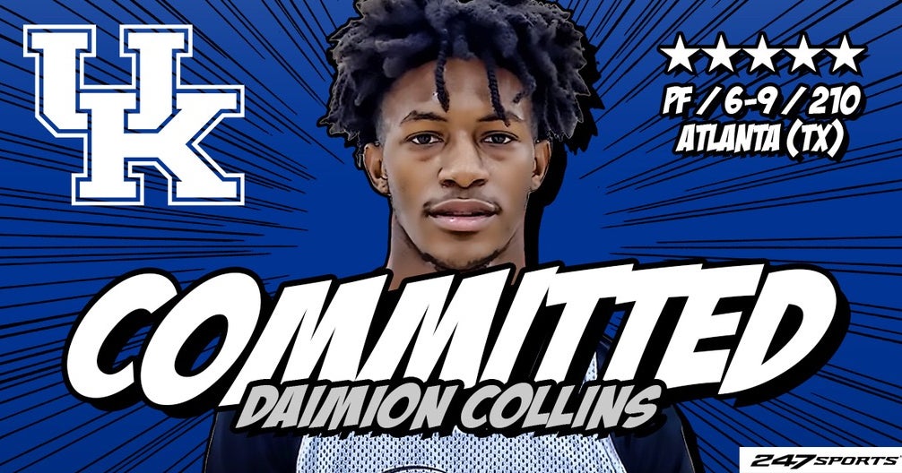 Kentucky Lands Five-Star PF Daimion Collins