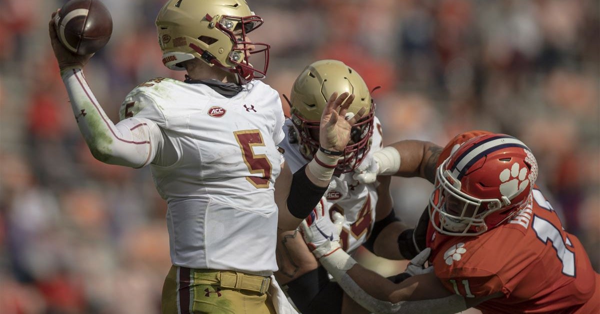 Boston College releases depth chart for Syracuse game