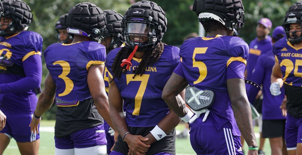Three former ECU football players receive recognition