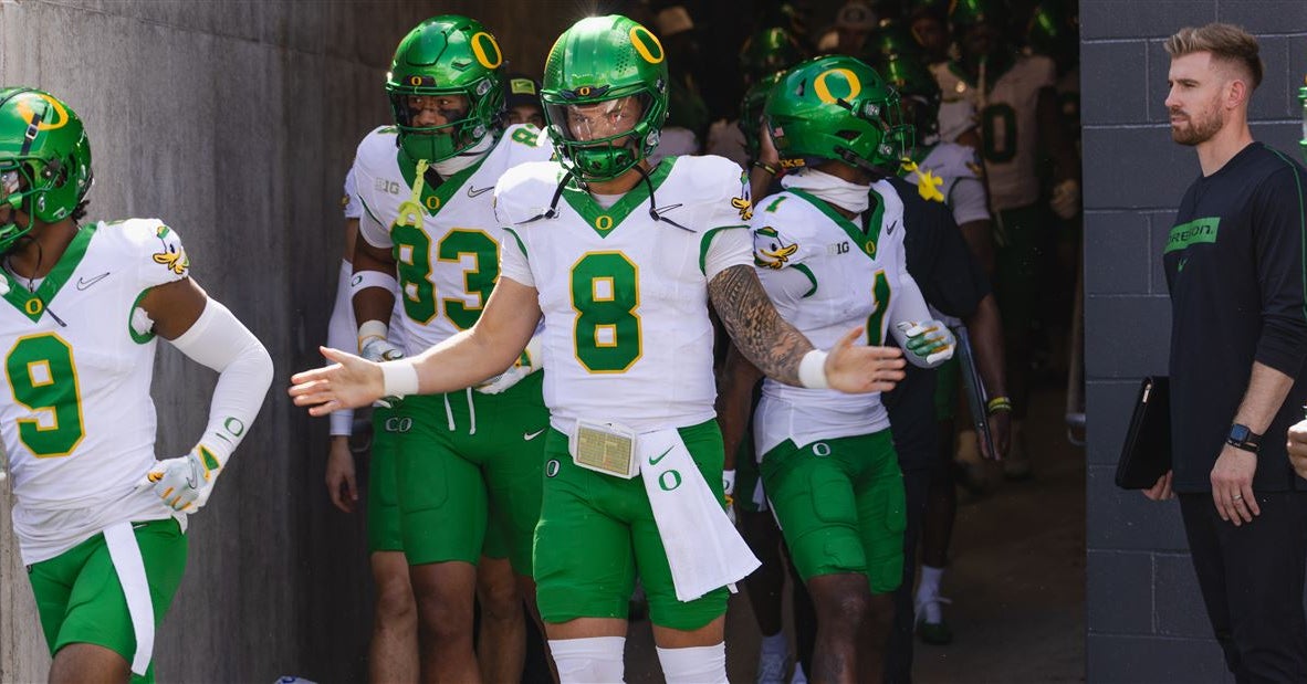 Dillon Gabriel and Terrance Ferguson have developed tight bond in short time together