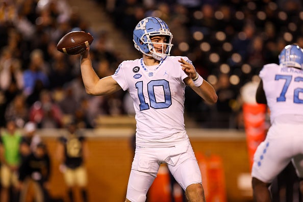 UNC QB Drake Maye Discusses Heisman Buzz, Tar Heels' Playoff Hopes ...