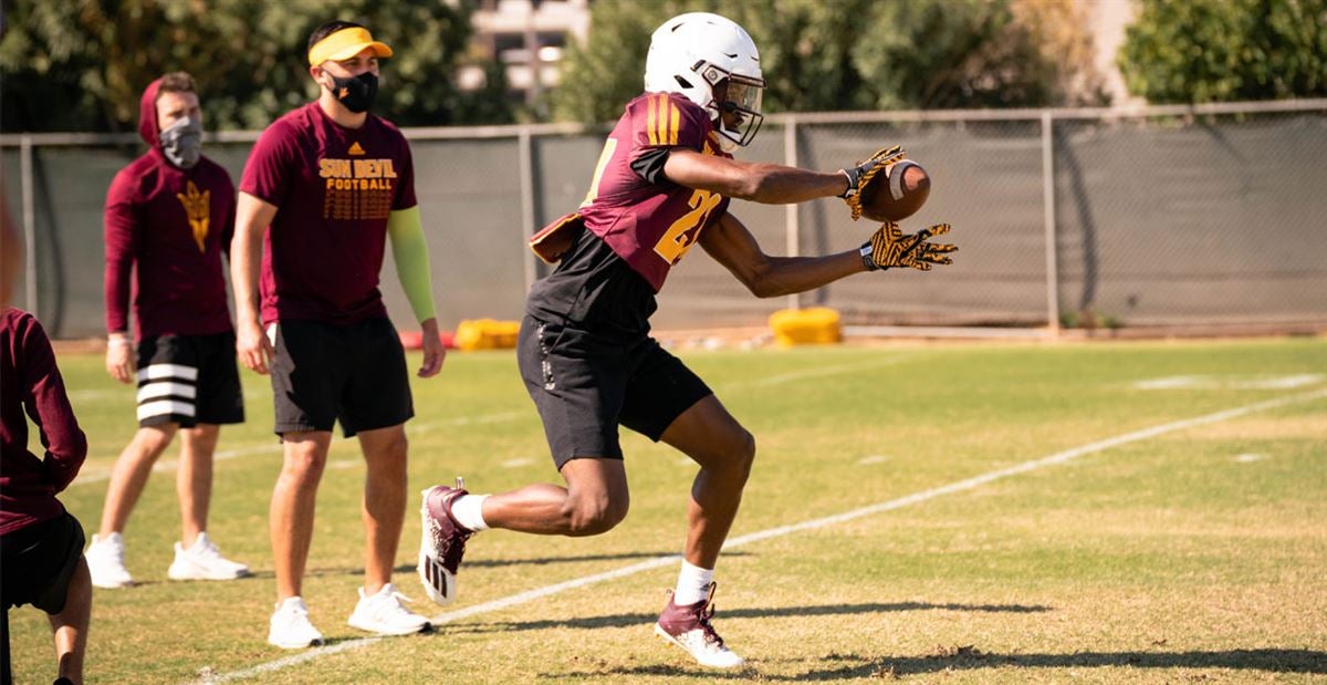 ASU WRs Johnny Wilson and LV Bunkley-Shelton catch first touchdowns