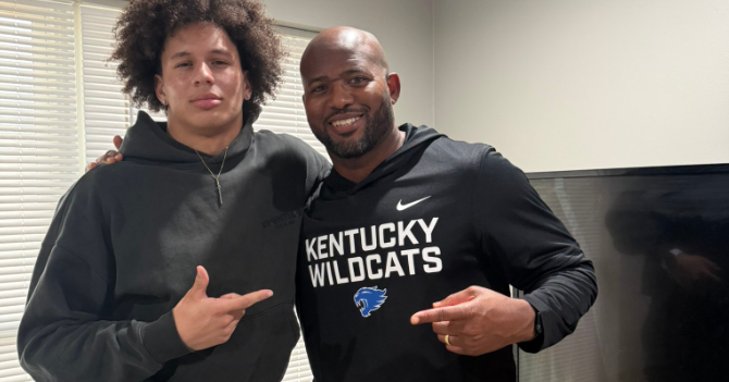 RB Mason Ball '1000-percent committed' to Kentucky