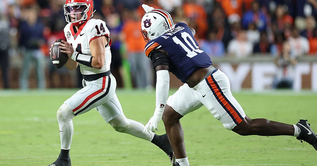 Georgia vs Auburn kickoff time set, tv options announced