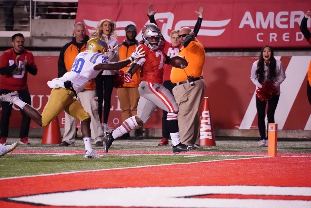 Status of Utah's Tyler Huntley, Zack Moss in question ahead of matchup with  Washington State