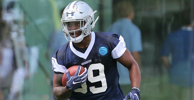 Indiana linebacker Chris Covington runs a drill at the NFL