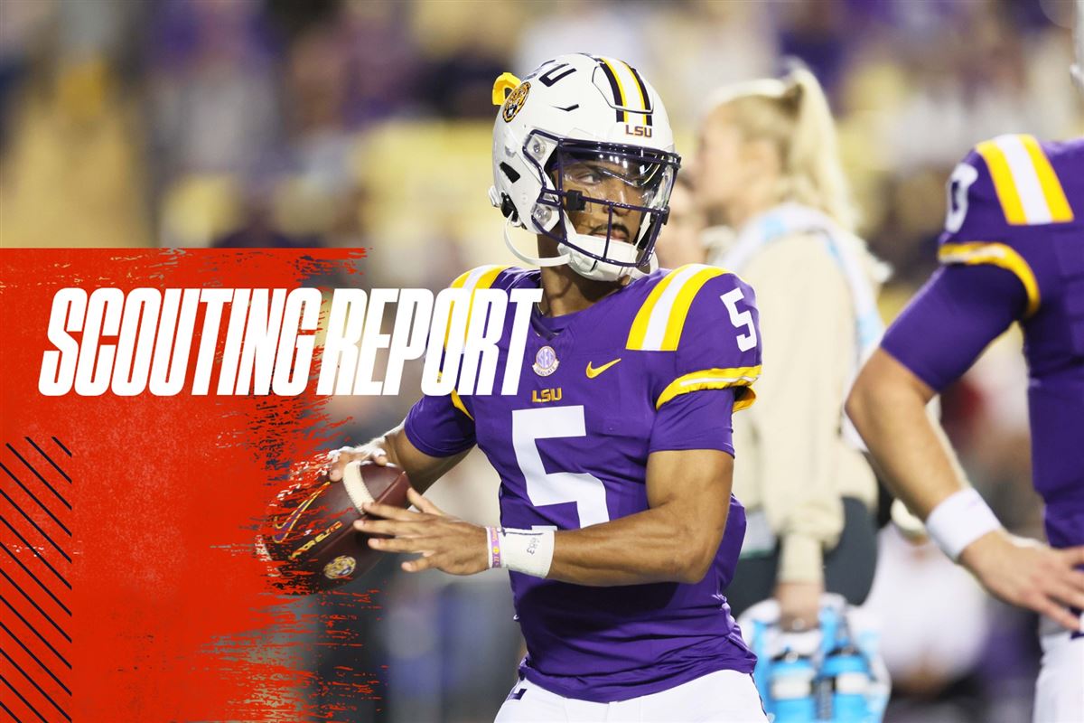 2024 NFL Draft Scouting Report QB Jayden Daniels, LSU