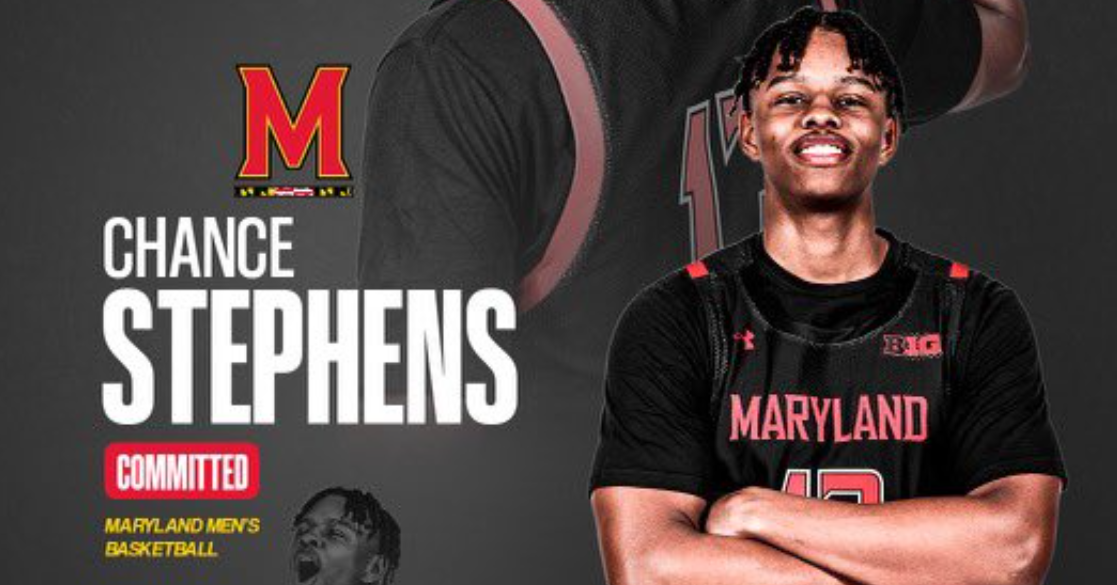Maryland Basketball Recruiting Transfer Chance Stephens explains his commitment, what he