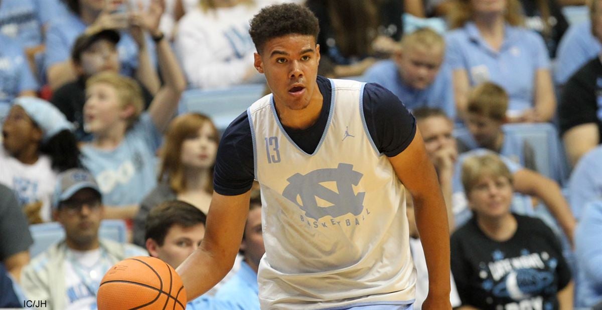 New Tar Heel Cameron Johnson at Home in Smith Center