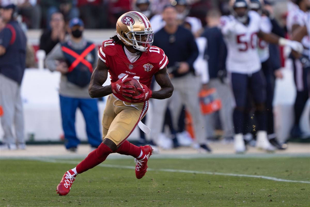 49ers' John Lynch expects WR Brandon Aiyuk to have breakout season: He's  'made a giant leap' 