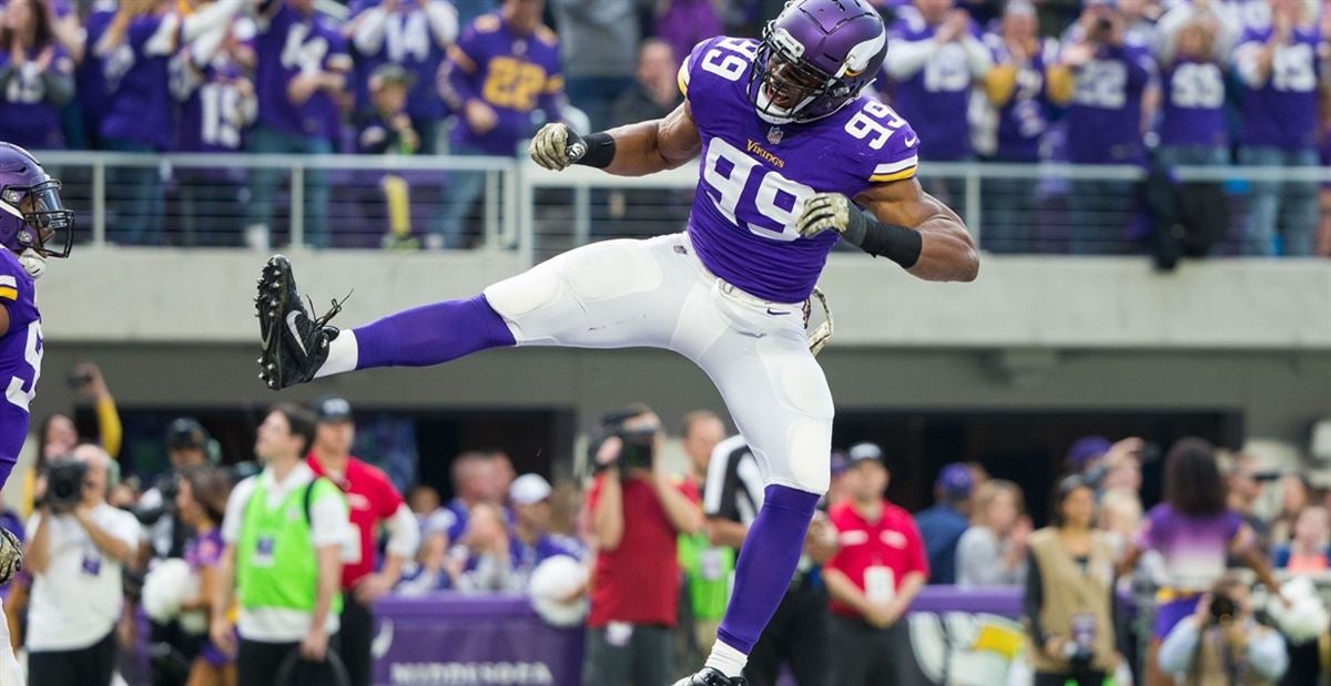 Vikings roster countdown: No. 99 Danielle Hunter — extended or traded? -  Sports Illustrated Minnesota Vikings News, Analysis and More