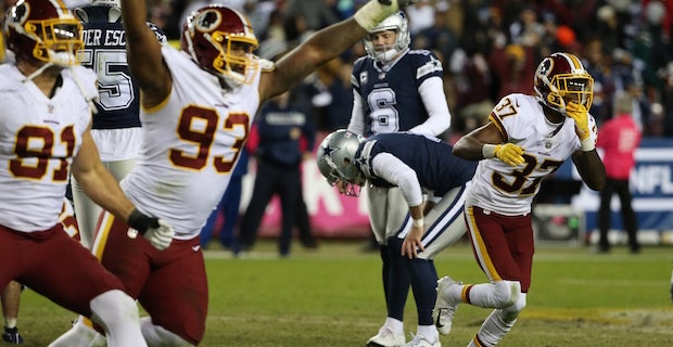 NFL Week 7 Late Games (including Cowboys vs. Redskins) - Bleeding