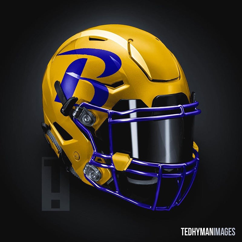 Totally cool two-tone helmets for every NFL team