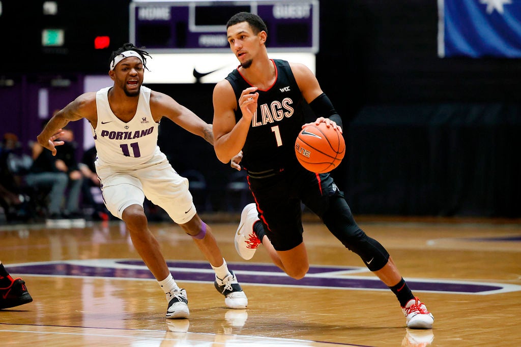 Gonzaga star guard Jalen Suggs has the game — and a familiar name. Here's  his Ravens connection.