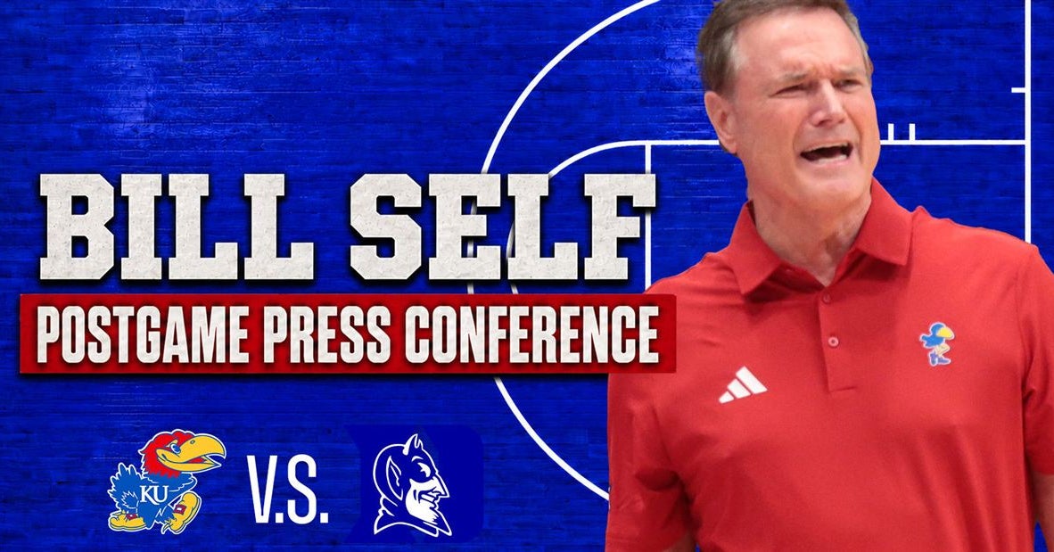 Bill Self, KU players discuss exhibition vs. Duke