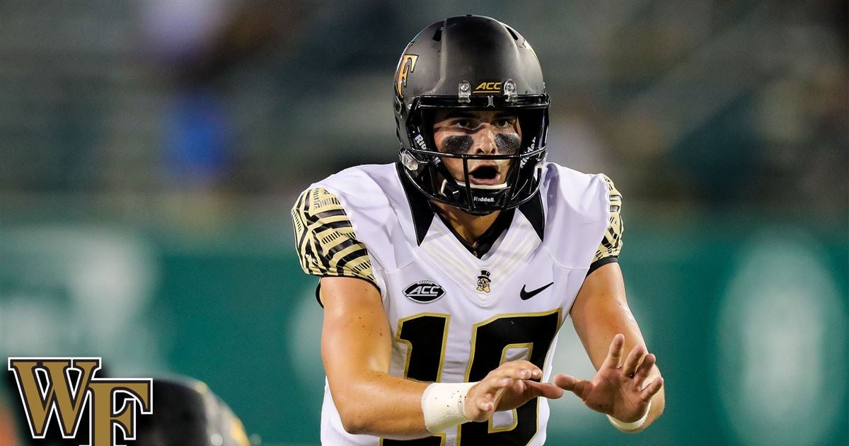 ACC Video: Wake Forest QB Sam Hartman Shines In Debut vs. Tulane