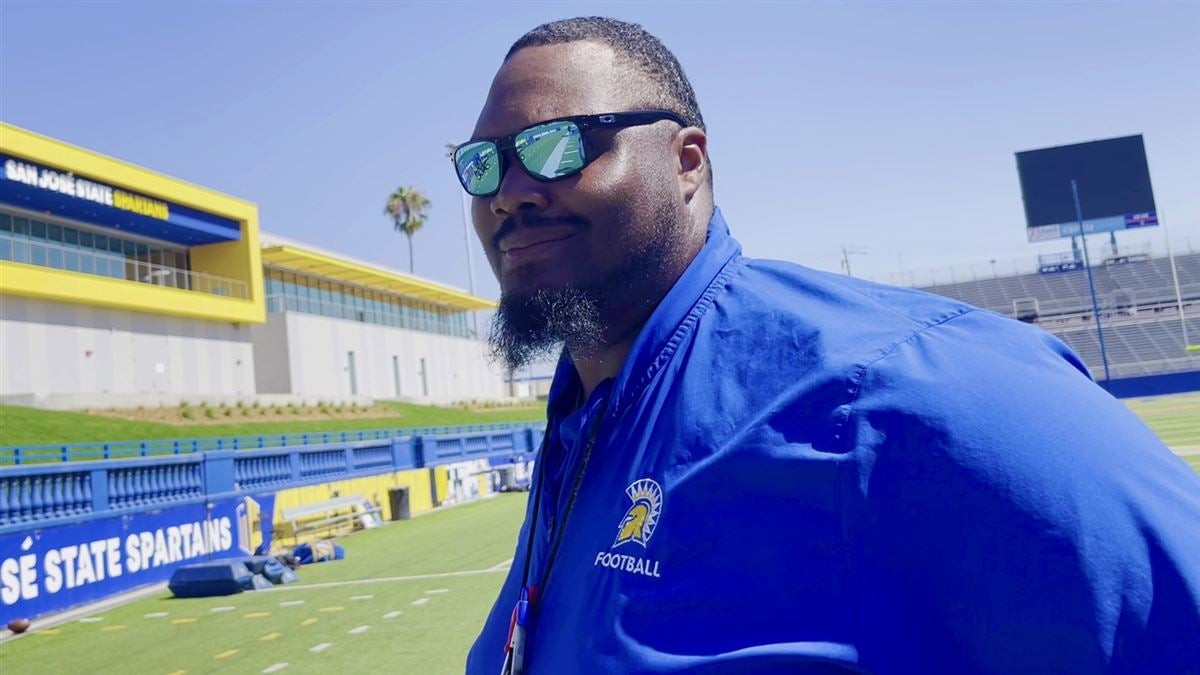 Josh Oglesby sees a lot of growth in San Jose State offensive line