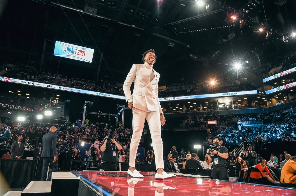 WATCH: Scottie Barnes speaks moments after being selected No. 4 overall