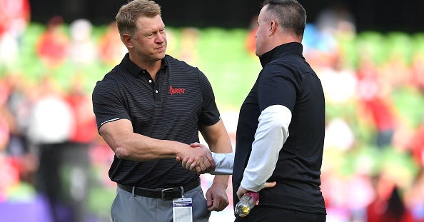 Scott Frost under fire following Nebraska 31-28 loss to Northwestern in Dublin, onside kick decision ripped
