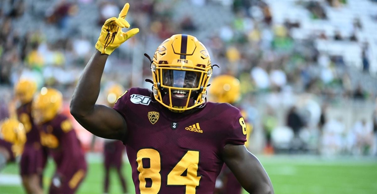 ASU receiver Frank Darby keeps smiling despite painful past