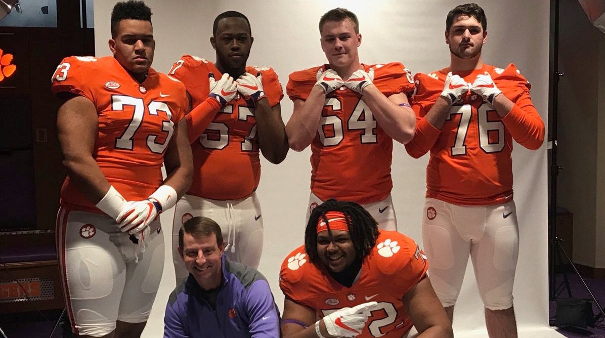 Clemson Crushes OL Recruiting In 2020