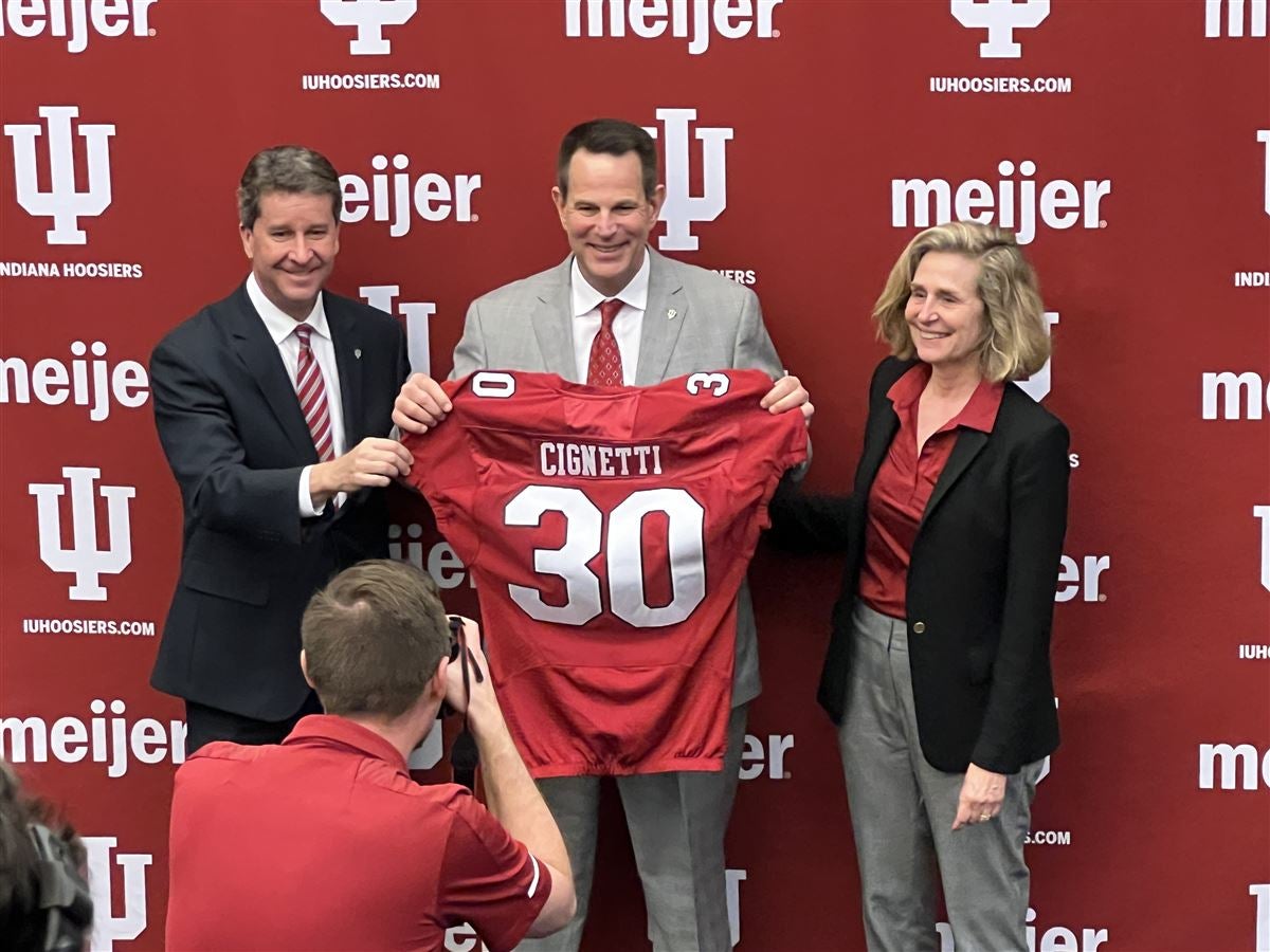 Coach TV: Curt Cignetti Introduced As IU’s New Head Football Coach ...