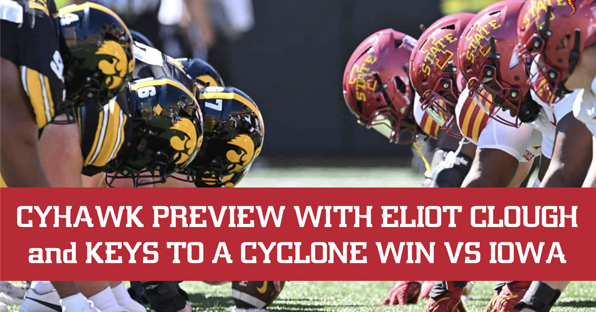 Podcast: Cy-Hawk Football Preview with Eliot Clough, Keys to an Iowa State win at Iowa