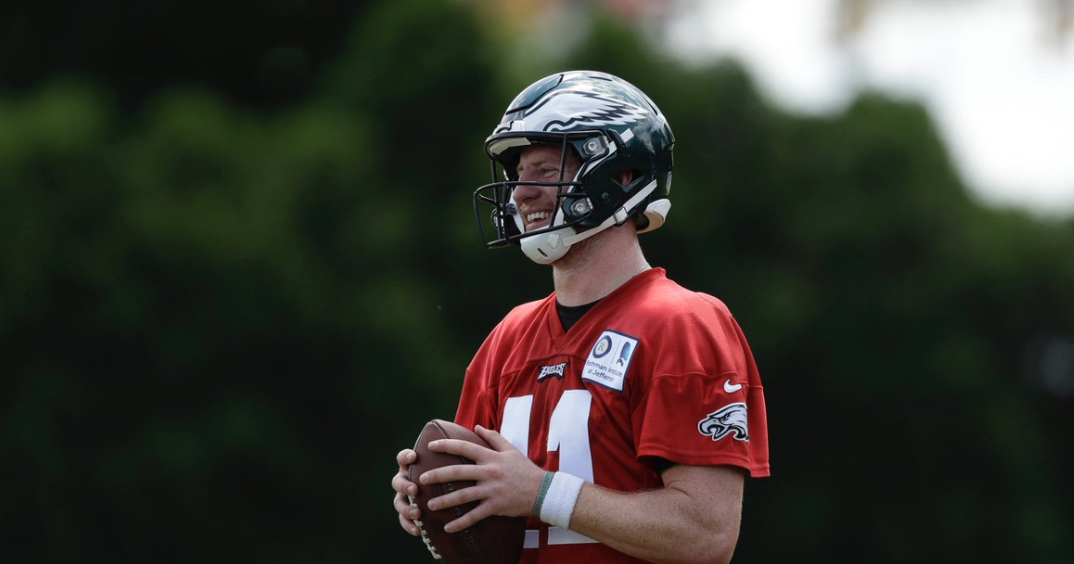 Carson Wentz reveals his first tattoo