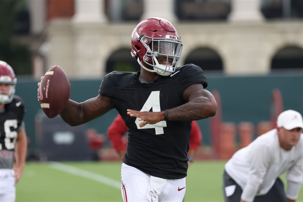 Alabama lists four starting quarterbacks on first depth chart of season