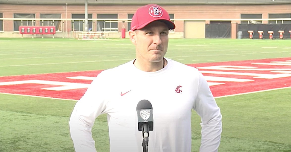 Jake Dickert with WSU football injury updates