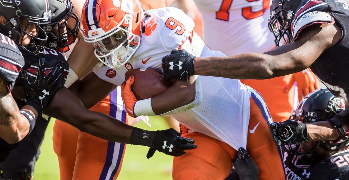 Travis Etienne becomes ACC career and rushing touchdown leader