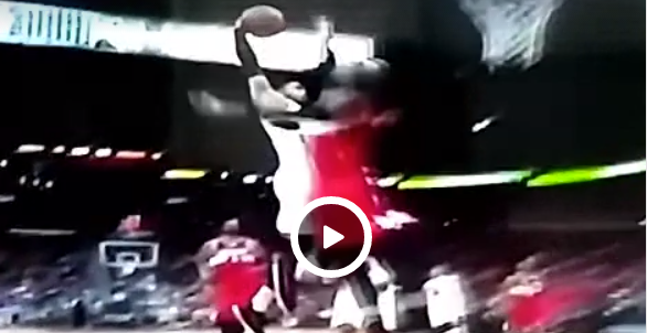 Watch Schroder Pass Leads To Monster Dunk