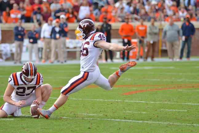 Virginia Tech Athletics - #46 - Joey Slye