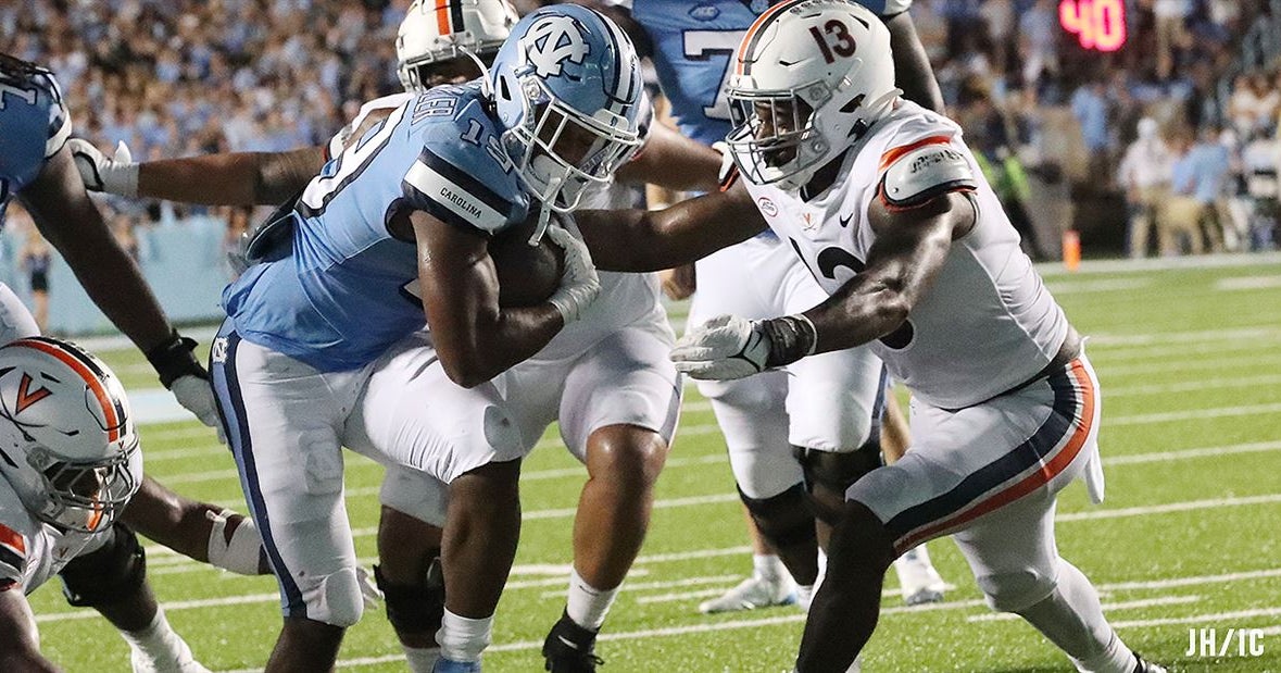 UNC Ground Game Silences Virginia's Toughness Talk UNC Ground Game Silences Virginia's Toughness Talk
