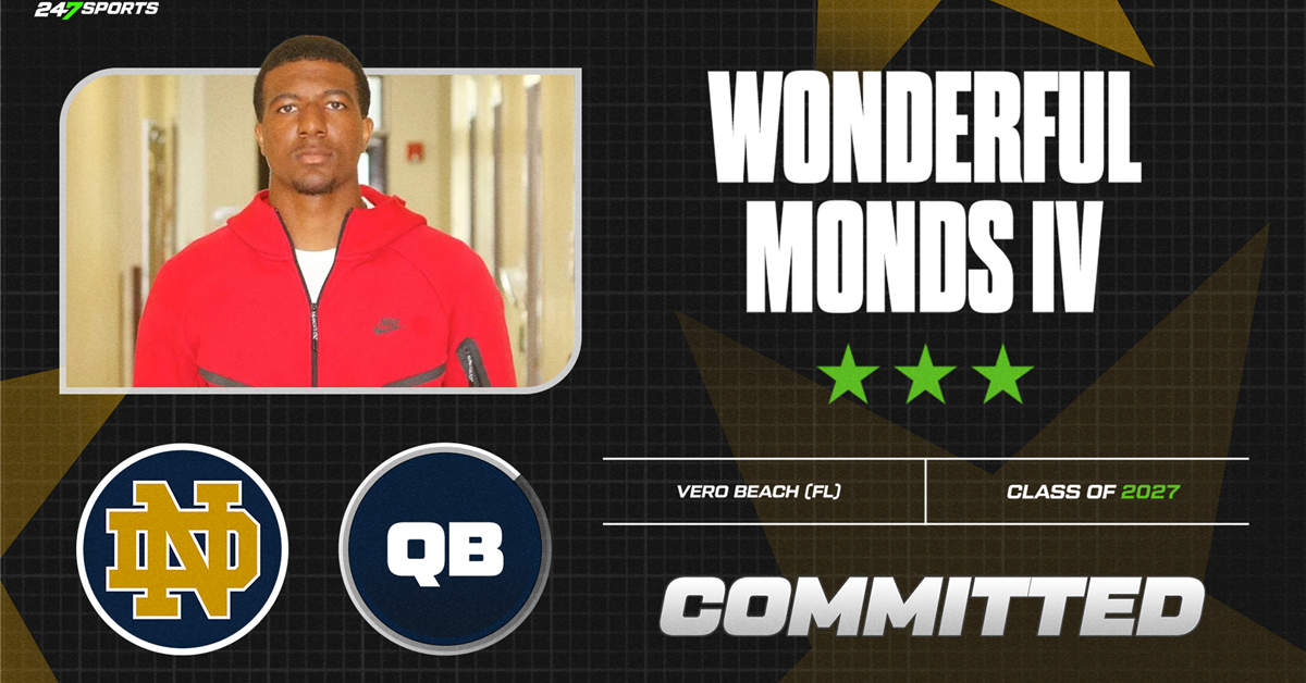 BREAKING: Notre Dame Lands 2027 QB Champ Monds