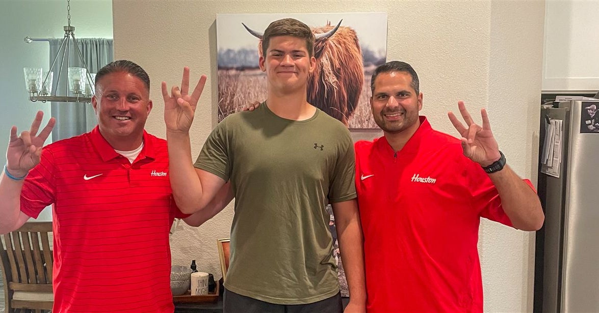 2027 Troy (TX) three-star OT Sonny Mullen announces commitment to Houston