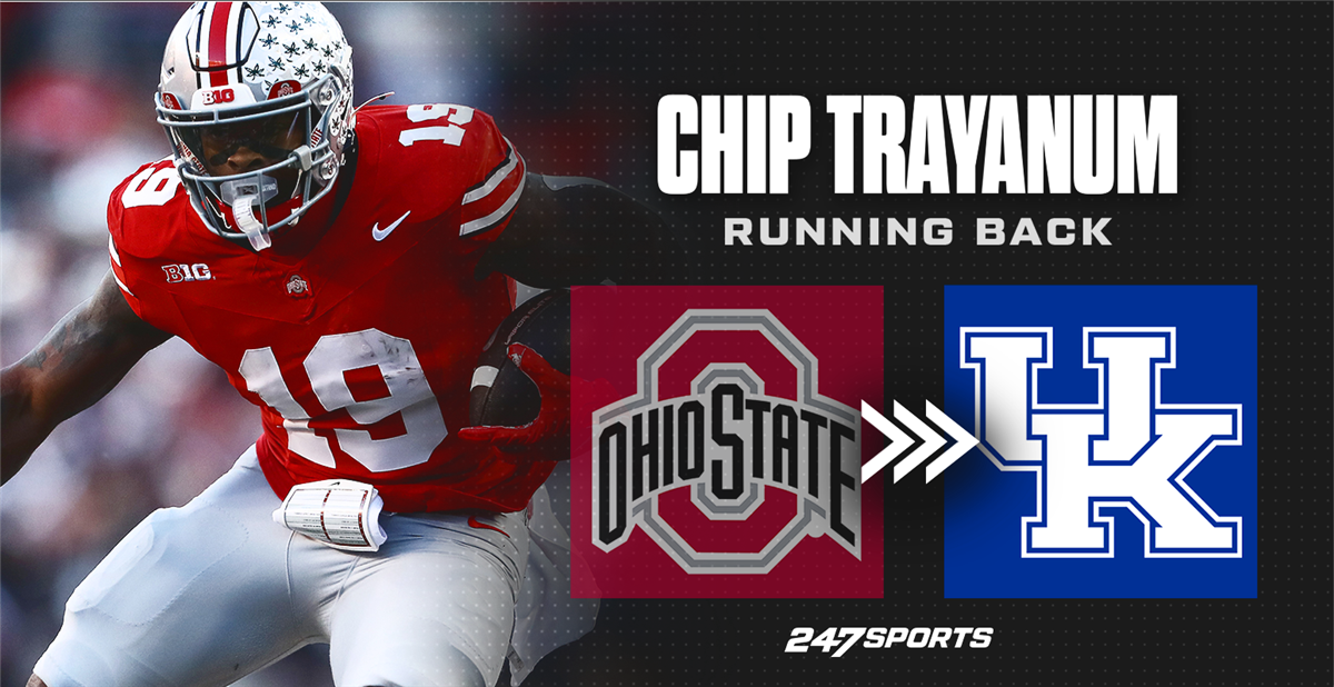 Ohio State football running back Chip Trayanum enters transfer portal