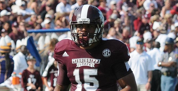 2014 Dak Prescott Game-Worn Jersey (RARE) Mississippi State