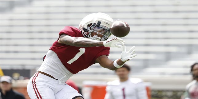 Alabama player shakes hands with Florida State quarterback after trash talk