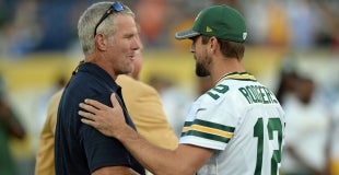 Aaron Rodgers, Brett Favre used to build perfect 'Madden' QB Aaron Rodgers, Brett Favre used to build perfect 'Madden' QB