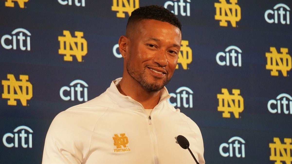 Updates: Monday Press Conference for Notre Dame’s Marcus Freeman