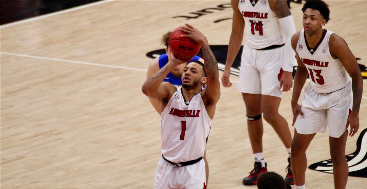 Carlik Jones Louisville Basketball Game Shorts (Size L) – The Players Trunk