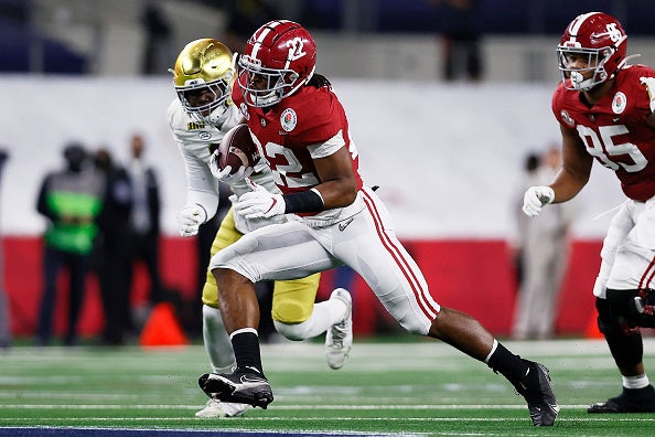 Najee Harris, Alabama RB, finds inspiration in Megan Rapinoe