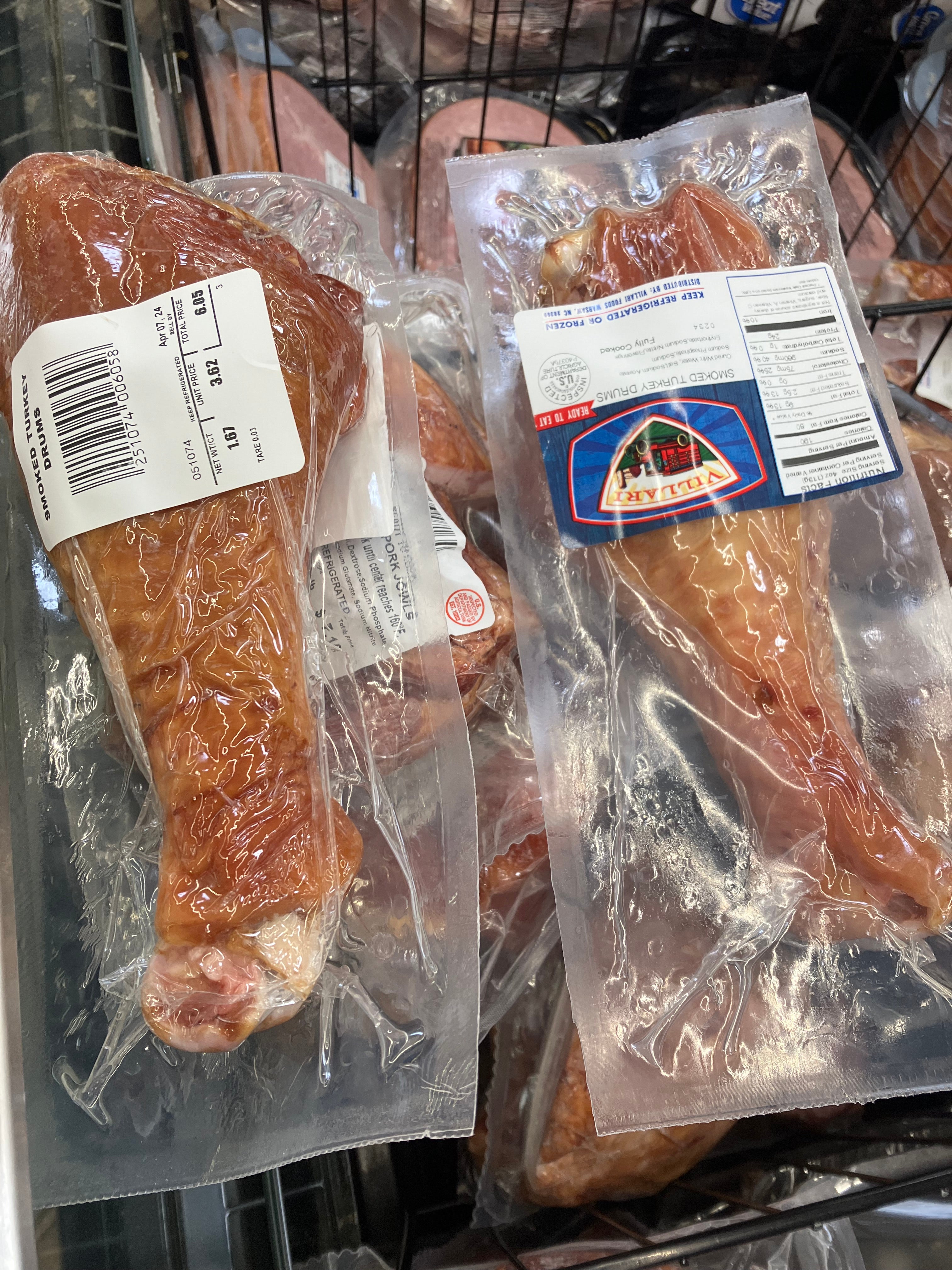 Smoked Turkey Legs at Walmart in Billysburg