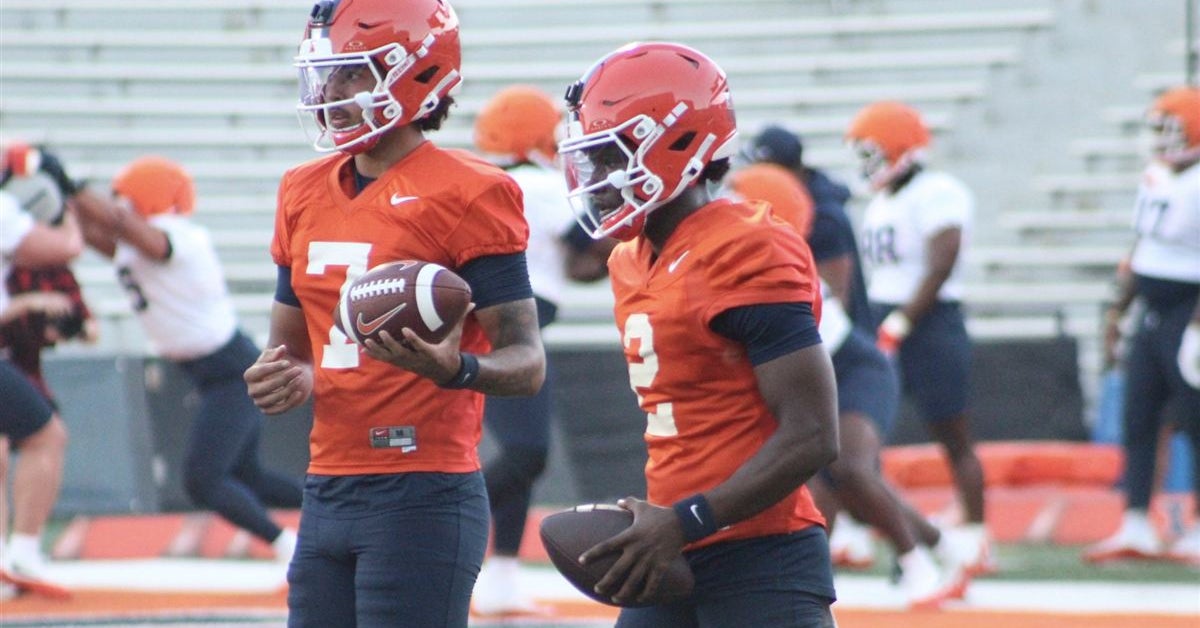 Illini training camp Day One notes: QB2 competition commences; Schuster boost to OL depth; Five takeaways