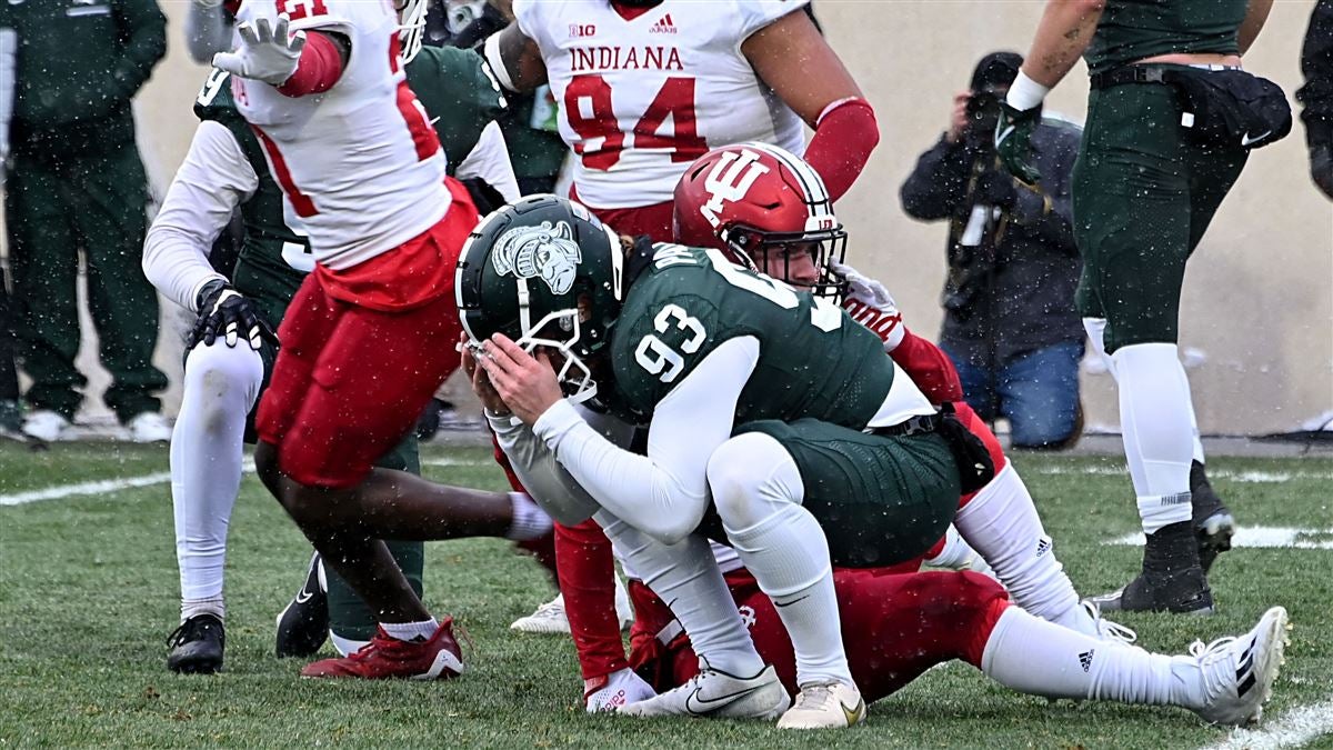 Michigan State football post game grades Indiana