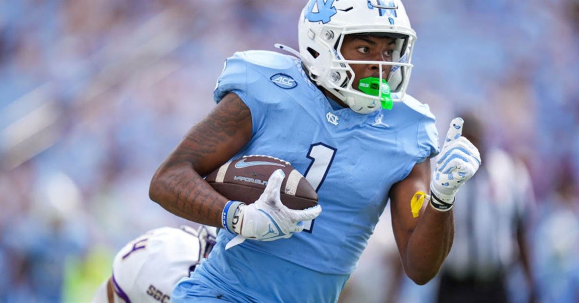 UNC Wide Receivers Battling Injuries, Seeing Growth From Freshmen