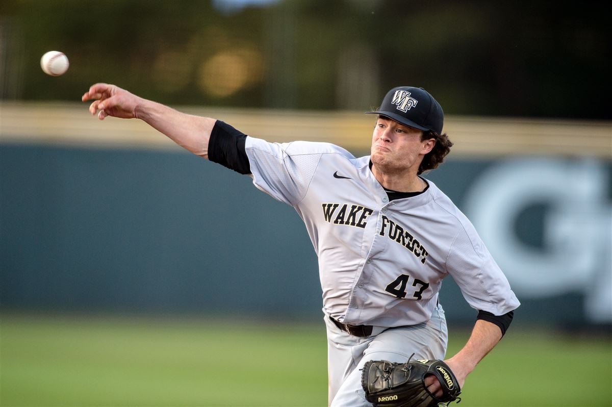 Wake Forest pitcher Griffin Roberts selected 43rd in MLB Draft