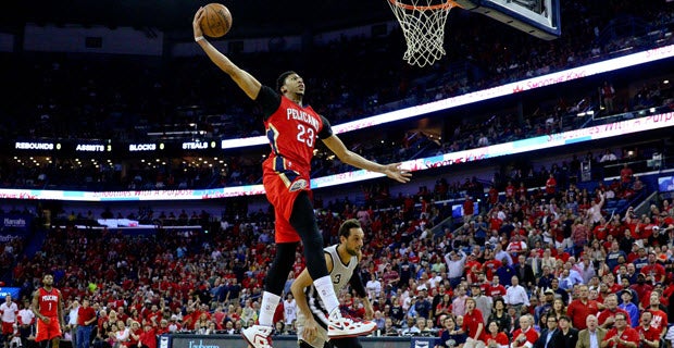 Image result for anthony davis dunk
