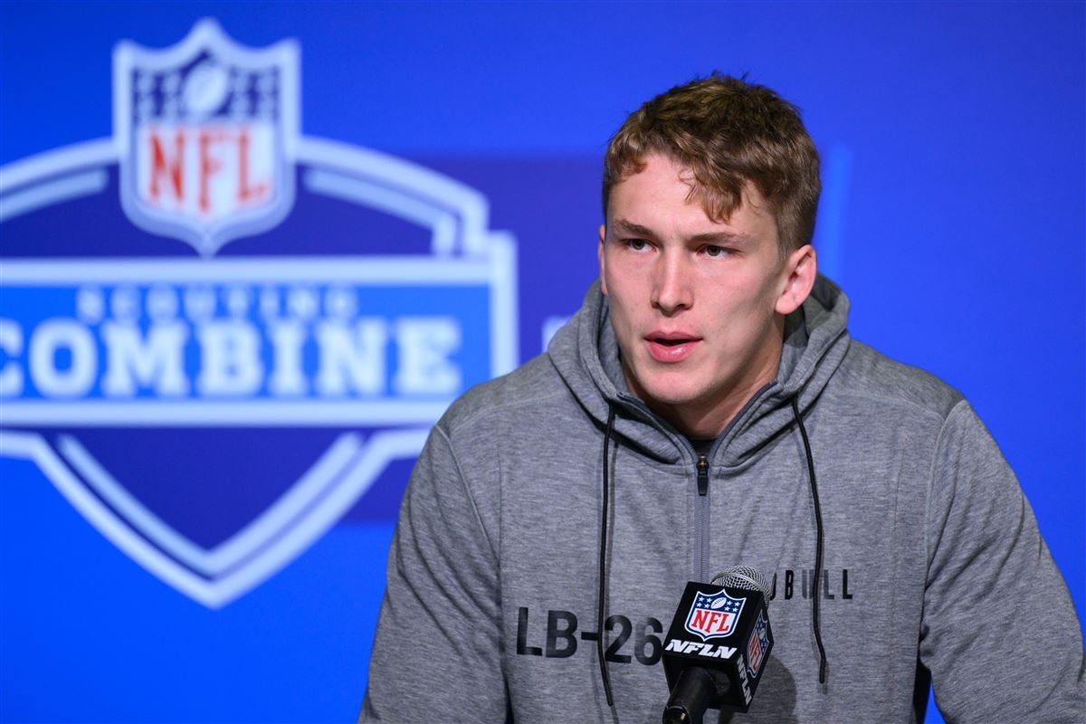 NFL Combine 2023 ExArkansas LB Drew Sanders touts versatility, had